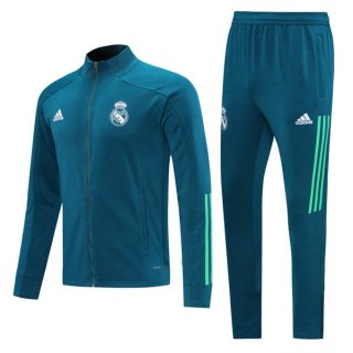 Giacca Real Madrid 2020 2021 Verde Navy Giacca Real Madrid 2020 2021 Verde Navy