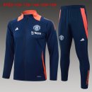 Bambino Giacca Manchester United 2024 2025 Blu Arancione 3