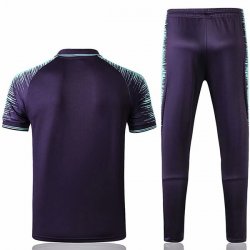 Polo Set Completo Barcellona 2019 2020 Blu Navy