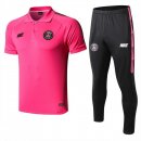 Polo Paris Saint Germain Set Completo 2019 2020 Rosa Nero