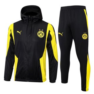 Giacca a vento Borussia Dortmund 2024 2025 Giallo Nero Giacca a vento Borussia Dortmund 2024 2025 Giallo Nero