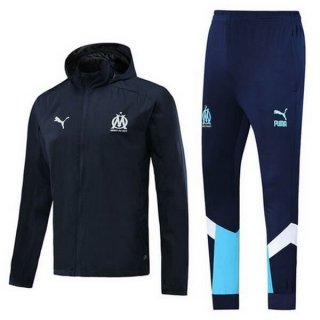 Giacca a vento Marseille Set Completo 2020 2021 Blu Giacca a vento Marseille Set Completo 2020 2021 Blu