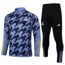 Felpa Allenamento Real Madrid 2024 2025 Nero Grigio 3
