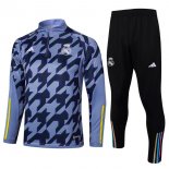 Felpa Allenamento Real Madrid 2024 2025 Nero Grigio 3