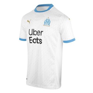 Maglia Marseille Home 2020 2021 Bianco Maglia Marseille Home 2020 2021 Bianco