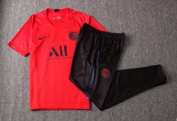 Maglia di Formazione Paris Saint Germain Set Completo 2019 2020 Rosso Nero