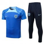 Maglia Inghilterra Set Completo 2022 2023 Blu