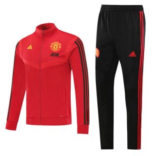 Felpa Manchester United 2020 2021 Rosso Nero Felpa Manchester United 2020 2021 Rosso Nero