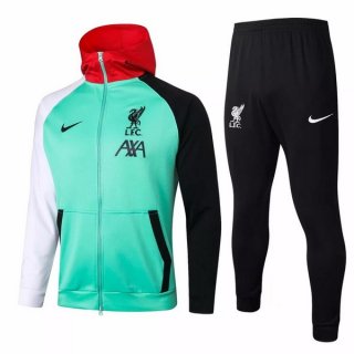 Giacca a Vento Liverpool 2020/2021 Verde Nero Giacca a Vento Liverpool 2020/2021 Verde Nero