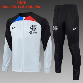 Bambino Giacca Barcellona 2024 Grigio Bambino Giacca Barcellona 2024 Grigio