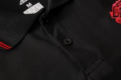 Polo Set Completo Manchester United 2019 2020 Nero Rosso