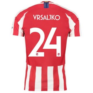 Thailandia Maglia Atletico Madrid NO.24 Vrsaljko 2019 2020 Rosso Thailandia Maglia Atletico Madrid NO.24 Vrsaljko 2019 2020 Rosso