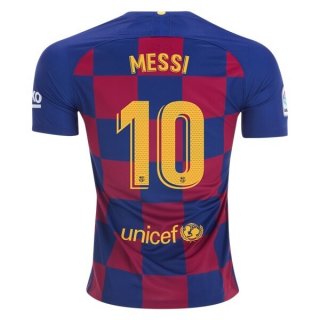 Maglia Barcellona NO.10 Messi Home 2019 2020 Blu Rosso Maglia Barcellona NO.10 Messi Home 2019 2020 Blu Rosso