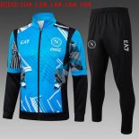 Bambino Giacca Napoli 2025 2026 Blu
