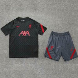Formazione Liverpool Set Completo 2020 2021 Nero Grigio
