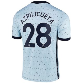Maglia Chelsea NO.28 Azpilicueta Away 2020 2021 Blu Maglia Chelsea NO.28 Azpilicueta Away 2020 2021 Blu
