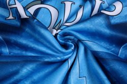 Thailandia Maglia Gold Coast Titans Classic 2017 2018 Blu