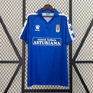 Thailandia Maglia Real Oviedo Home Retro 1990-1991 Thailandia Maglia Real Oviedo Home Retro 1990-1991