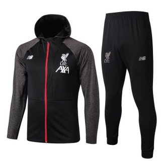Felpa Liverpool 2019 2020 Nero Rosso Grigio Felpa Liverpool 2019 2020 Nero Rosso Grigio
