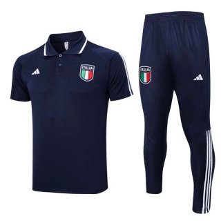Polo Italia Set Completo 2023 2024 Blu 3 Polo Italia Set Completo 2023 2024 Blu 3