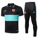 Polo Barcellona Set Completo 2019 2020 Nero