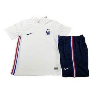 Maglia Francia Away Bambino 2020 Bianco Maglia Francia Away Bambino 2020 Bianco