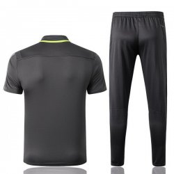 Polo Flamengo Set Completo 2019 2020 Grigio Verde