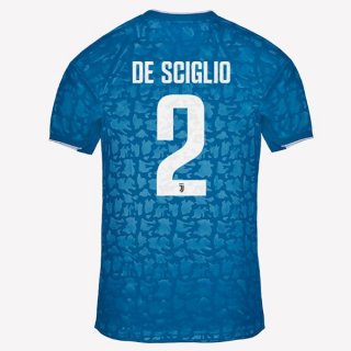 Maglia Juventus NO.2 De Sciglio Terza 2019 2020 Blu Maglia Juventus NO.2 De Sciglio Terza 2019 2020 Blu