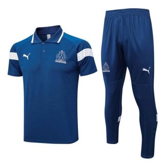 Polo Marsiglia Set Completo 2023 2024 Blu Polo Marsiglia Set Completo 2023 2024 Blu