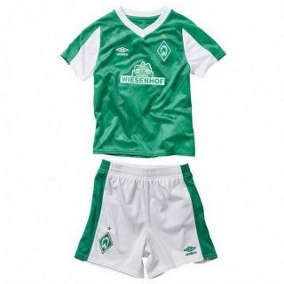 Maglia Werder Brema Home Bambino 2020 2021 Verde Maglia Werder Brema Home Bambino 2020 2021 Verde