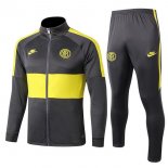 Felpa Inter Milan 2019 2020 Grigio Giallo