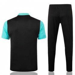 Polo Liverpool Set Completo 2020-2021 Nero Verde
