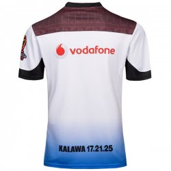Thailandia Maglia Fiyi RLWC Champions 2017 2018 Bianco