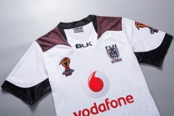 Thailandia Maglia Fiyi RLWC Champions 2017 2018 Bianco
