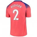 Maglia Chelsea NO.2 Rudiger Terza 2020 2021 Arancione
