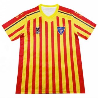 Thailandia Maglia Lecce Home 2019 2020 Rosso Giallo Thailandia Maglia Lecce Home 2019 2020 Rosso Giallo