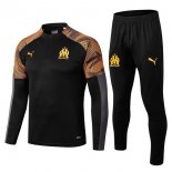 Felpa Marseille Bambino 2019 2020 Arancione Nero
