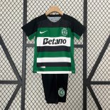 Maglia Sporting De Lisboa Home Bambino 2024 2025