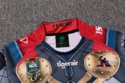 Thailandia Maglia Melbourne Storm Thor 2017 2018 Grigio
