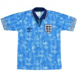 Thailandia Maglia Inghilterra Replica Tercera Retro 1990 Blu