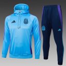 Felpa Cappuccio Argentina 2024 2025 Blu 3