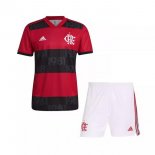 Maglia Flamengo Home Bambino 2021 2022 Rosso