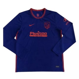 Thailandia Maglia Atletico Madrid Away ML 2020 2021 Blu Thailandia Maglia Atletico Madrid Away ML 2020 2021 Blu