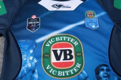Thailandia Maglia NSW Blues Classic Capitanes TRUE Blue 2017 2018 Blu