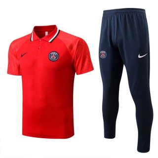 Polo PSG Set Completo 2022 2023 Rosso Polo PSG Set Completo 2022 2023 Rosso