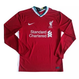 Thailandia Maglia Liverpool Home ML 2020 2021 Rosso Thailandia Maglia Liverpool Home ML 2020 2021 Rosso