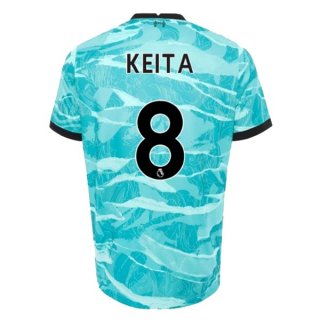 Maglia Liverpool NO.8 Keita Away 2020 2021 Blu Maglia Liverpool NO.8 Keita Away 2020 2021 Blu