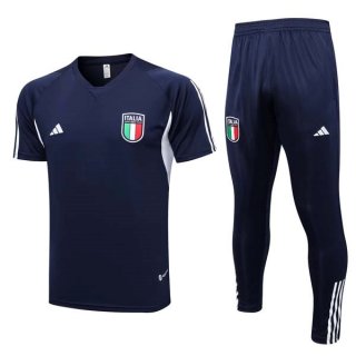 Maglia Italia Set Completo 2023 2024 Blu Maglia Italia Set Completo 2023 2024 Blu
