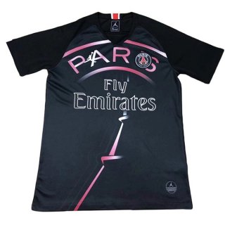 Maglia di Formazione Paris Saint Germain 2019 2020 Nero Rosa Maglia di Formazione Paris Saint Germain 2019 2020 Nero Rosa