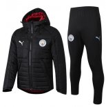 Giù Giacca Manchester City Set Completo 2019 2020 Nero